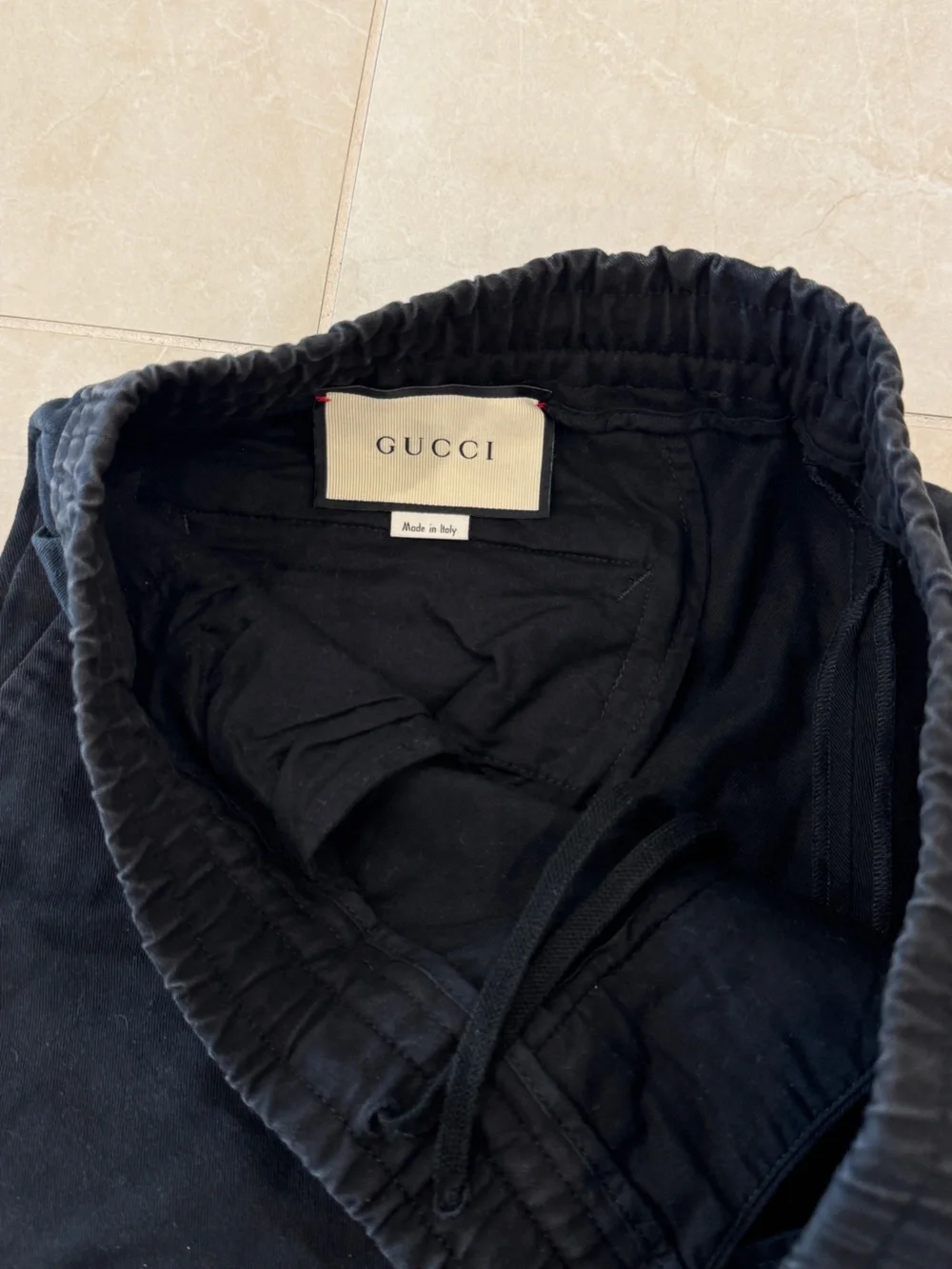 Gucci Loose Technical Track Pant Joggers - Men’s Size 46